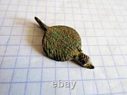 TRES RARE et AUTHENTIQUE Pendentif ROMAIN Tortue en Bronze SUP France