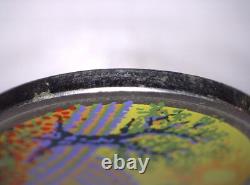 TRES RARE jeton MONNAIE DE PARIS jeton peint manuellement par un artiste revers