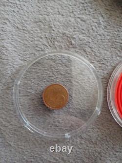 Très Rare 1 Centime Euro Double Face Commune