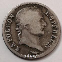 Très Rare 1 Franc Napoléon 1er 1811 T Nantes 42176ex