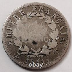 Très Rare 1 Franc Napoléon 1er 1811 T Nantes 42176ex