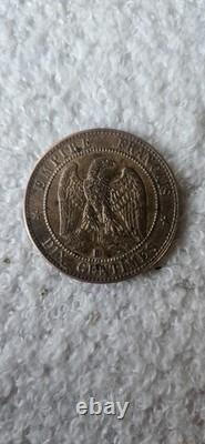 Très Rare 10 Centimes Napoléon III 1861 BB Strasbourg PCGS MS64 SPL++