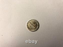 Très Rare 1915 Haut Grade à Ailes Mercury Dime Daniel Carr Fantasy Overstrike