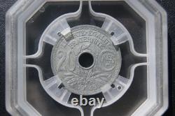 Tres Rare 20c 1945b Geni Au58