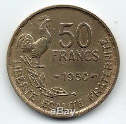 Tres Rare 50 Francs Guiraud 1950
