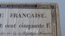 Tres Rare Assignat 750 Francs Serie 2