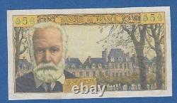 Très Rare Billet De 5 Nouveaux Francs Victor Hugo Du 5-11-1965 Ttb