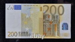 Très Rare Billet de banque/Banknote 200 EURO 2002 W. Duisenberg FRANCE U T001