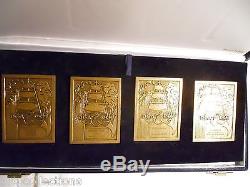Tres Rare Coffret Dga Dcn Médailles Bronze Plaques Histoire Marine Francaise