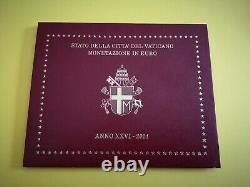 Très Rare Coffret Euro Vatican 2004 BU JEAN-PAUL II