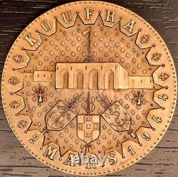 Trés Rare Commémoration Du Serment De Koufra Coffret 8 Médailles 1941