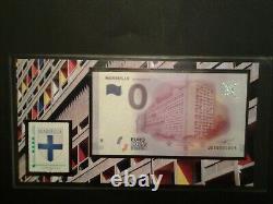 Tres Rare Encart Billet 0 Euro 2016 Marseille La Cité Radieuse N° 3/100