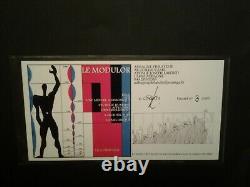 Tres Rare Encart Billet 0 Euro 2016 Marseille La Cité Radieuse N° 3/100