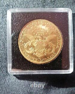 Très Rare Et Superbe Piece monnaie USA 20 Dollars Liberty, 1889 CC Carson City