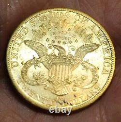 Très Rare Et Superbe Piece monnaie USA 20 Dollars Liberty, 1889 CC Carson City