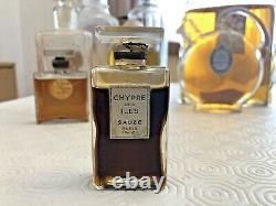 Très Rare Magnifique Flacon Parfum Art Deco Nouveau Chypre Des Iles Sauzé Paris