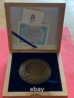 Tres Rare Medaille Officiel De La Mascotte XXIX Eme Jeux Olympique Beijing 2008