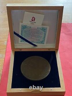 Tres Rare Medaille Officiel De La Mascotte XXIX Eme Jeux Olympique Beijing 2008