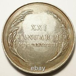 Tres Rare Medaille Pour Louis XVII 21 Janvier 1793