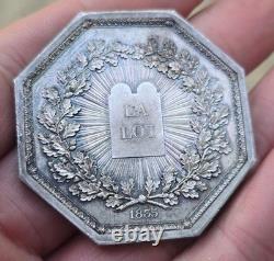 Très Rare Médaille en Argent Cour de Cassation La Loi 1835