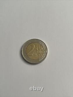 Très Rare Monnaie Belgique Roi Albert 2 Euros Citation 2000