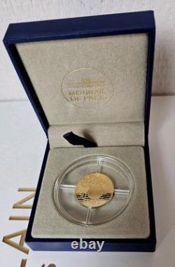 Très Rare Pièce de 50 Or 2014 BE, La Semeuse Charles le chauve , NEUVE