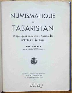 Tres Rare Unvala, Numismatique Du Tabaristan, 1938