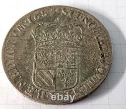 Très Rare et Superbe Louis XIV 1/2 Ecu de Flandre 1685 X (Amiens) (Globe) R2