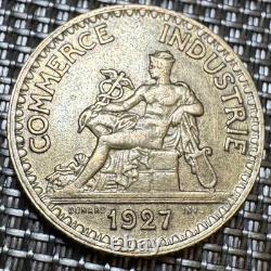 Très Très Belle Piece De 2 Francs 1927 Commerce (1317) La Plus Rare