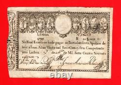 Tres Tres Rare 20 000 Reis 1799 Pick 15 Portugal A Voir Absolument