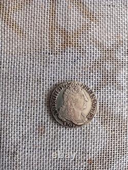 Très beau et rare 20 sols aux Insignes Louis XIV 1707 Frappé a Rennes