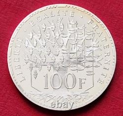 Très rare 100 francs 1997 Panthéon en Argent qualité BE FDC envoi LR2