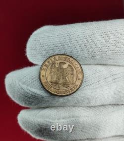 Très rare 2 centimes Napoléon III FDC