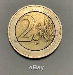 Très rare, 2 euro fautée Autriche 2002, 2 Euro Coin Stamp Error Austria 2002