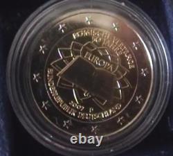 Très rare! Série complète 17x2 euros 2007 Traité de Rome- Et 5 ateliers DE