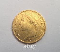 Très rare et très belle pièce de 20 francs or 1809 K Napoleon I