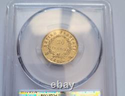Très rare et très belle pièce de 20 francs or 1810 H Napoleon I PCGS XF45