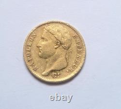 Très rare et très belle pièce de 20 francs or 1811 K Napoleon I
