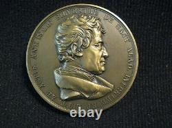 Très rare médaille en bronze Isaac Silvestre de Sacy musée de Paris éd. 1938