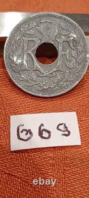 Très rare pièce de 10 ct de 1941 avec défauts, voir descriptif, n° 669