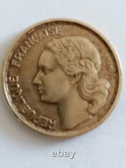 Très très rare Pièce de 10 Francs Guiraud 1954, la plus rare des 10 francs